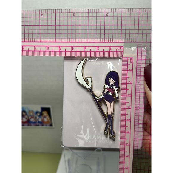 Mamobot Sailor Moon Anime Pin Sailor Saturn Top Model Senshi - Picture 6 of 11